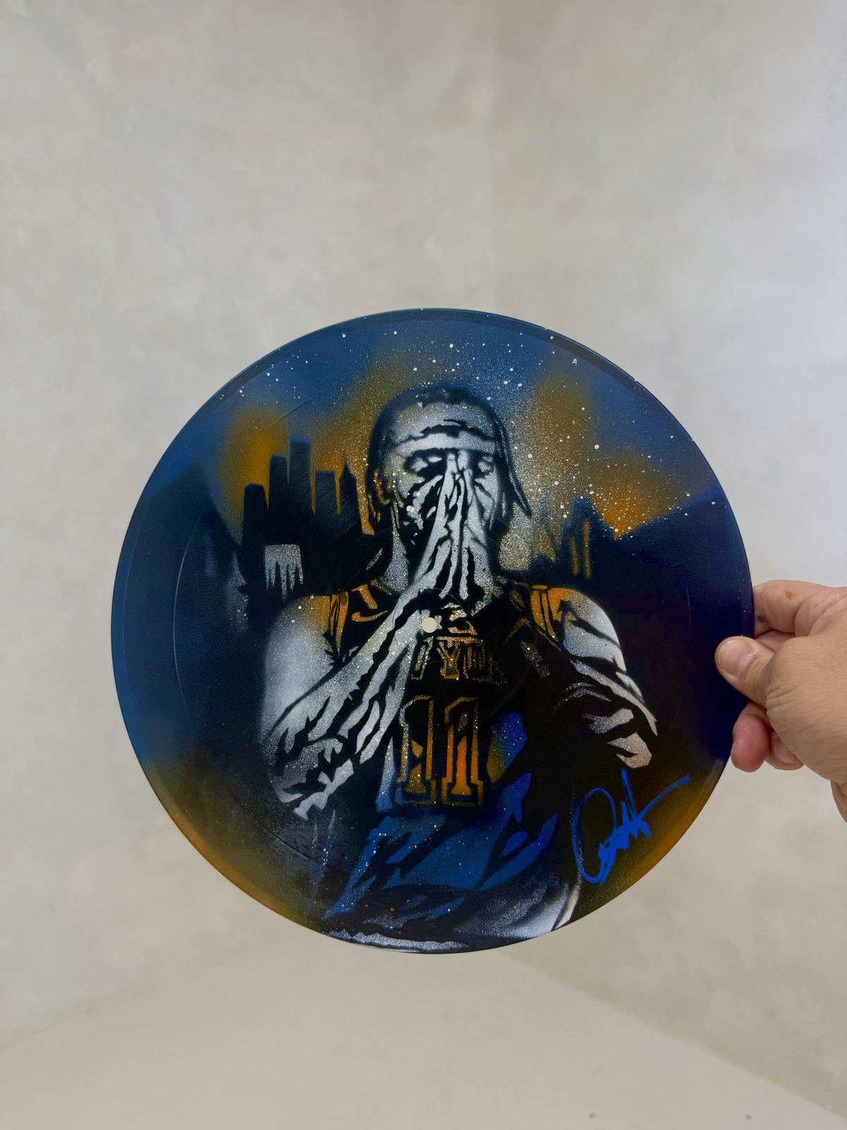 GEM Movement record piece by Andres Gallardo