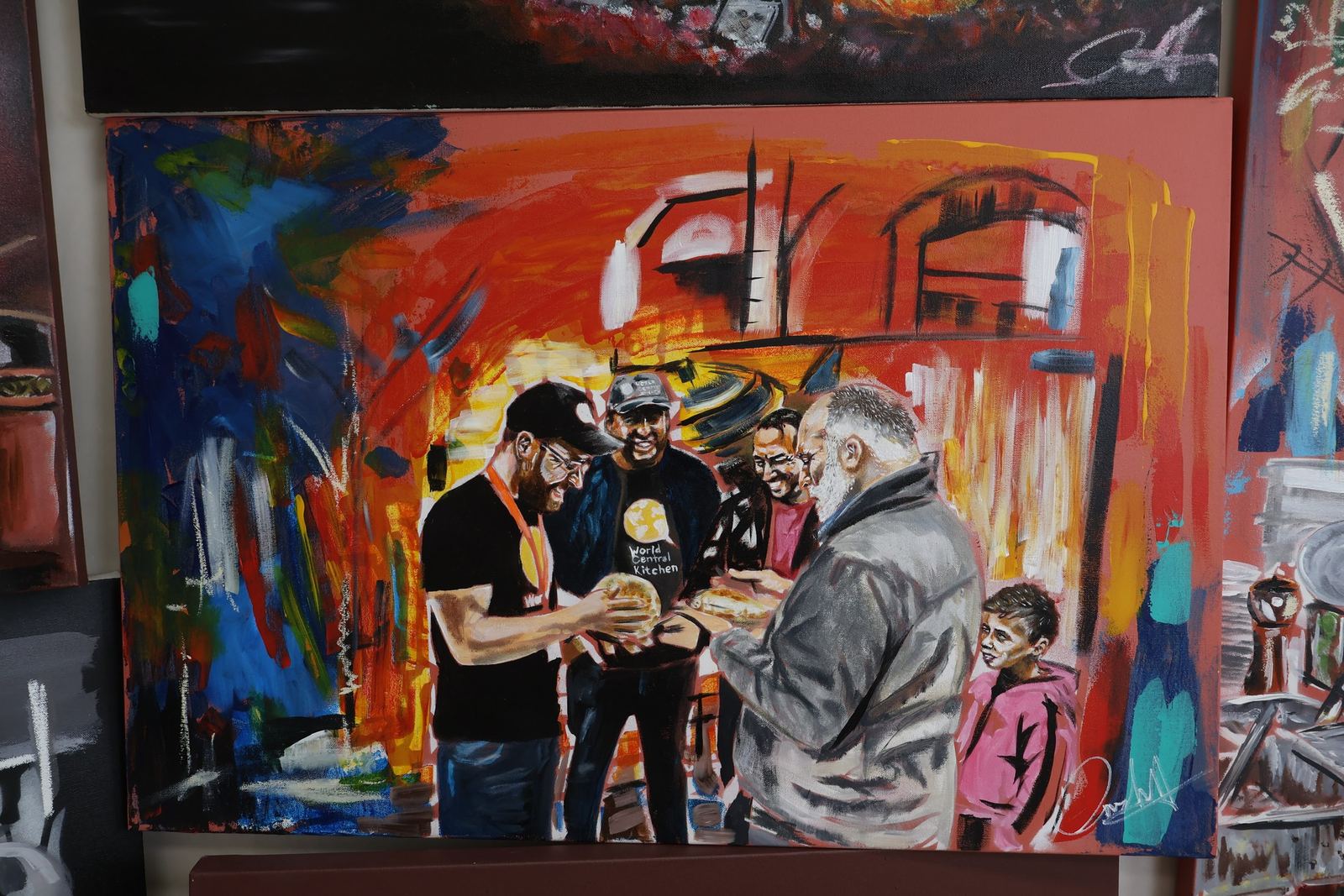 Fine art canvas by Andres Gallardo