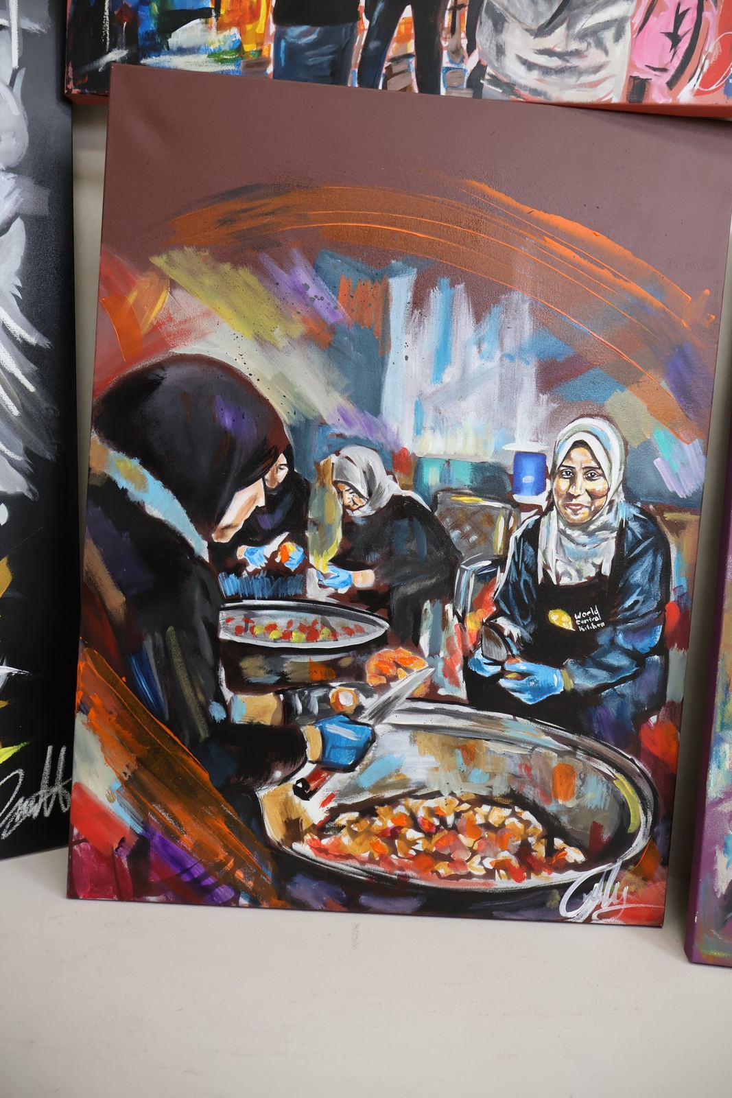 Fine art canvas by Andres Gallardo