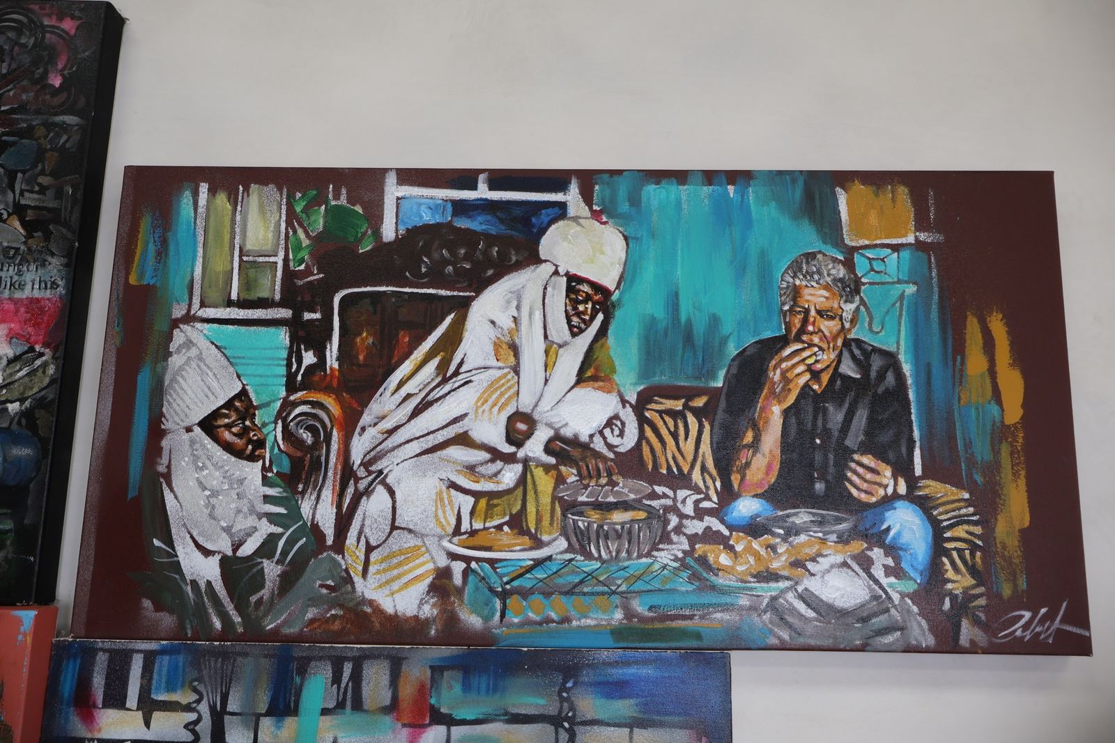 Fine art canvas by Andres Gallardo