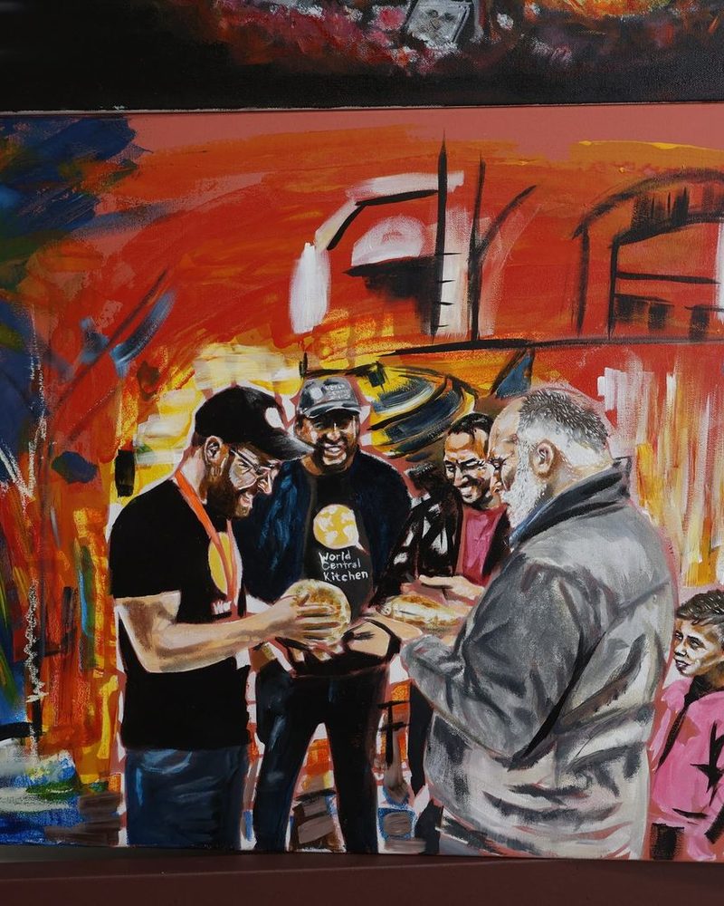 Fine art canvas by Andres Gallardo